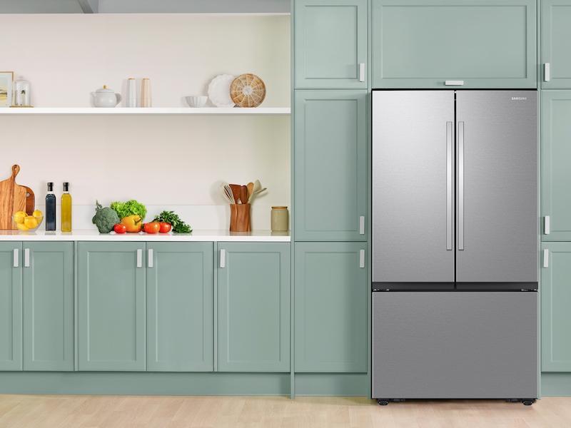 Samsung RF32CG5100SRAA 32 cu. ft. Mega Capacity 3-Door French Door Refrigerator with Dual Auto Ice Maker in Stainless Steel