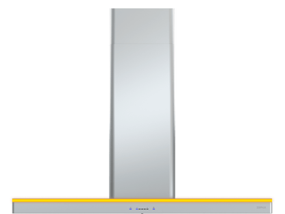 Zephyr ZLUE30AS Luce, Wall, 30", SS, 600 CFM, ACT