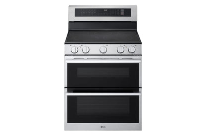 Lg LDEL7324YE 7.3 cu. ft. Smart Electric Double Oven Freestanding Range with ProBake Convection®, Air Fry & Air Sous Vide