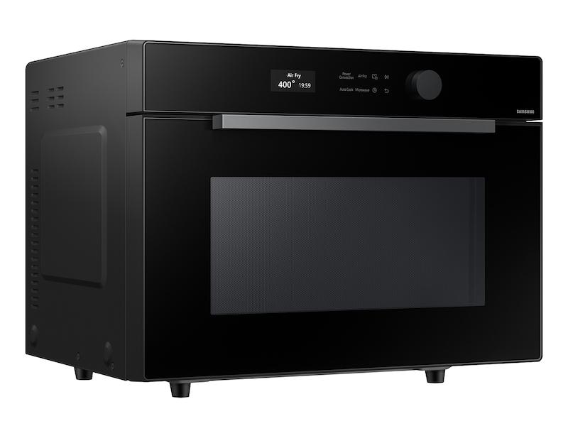 Samsung MC12DB8700CK 1.2 cu. ft. Countertop Microwave with Power Convection in Black Glass