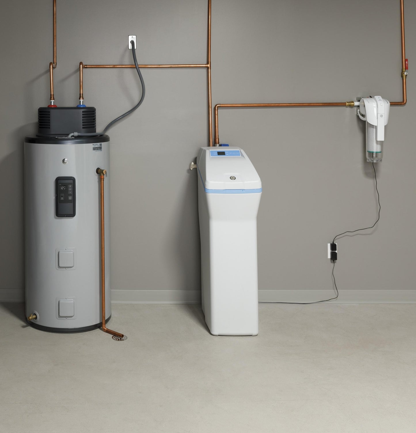 GE50S10BMM GE® Smart 50 Gallon Electric Water Heater with Flexible Capacity