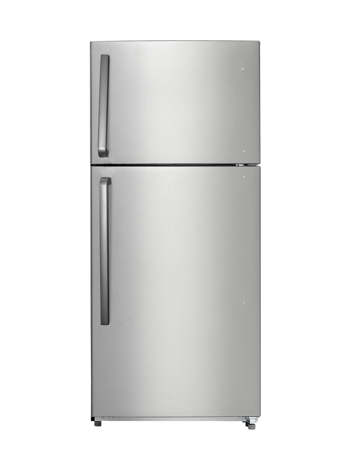 DFF180E2SSDB Danby 18.1 cu. ft. Apartment Size Fridge Top Mount in Stainless Steel