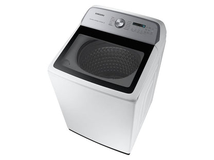 Samsung WA54CG7150AW 5.4 cu. ft. Smart Top Load Washer with Pet Care Solution and Super Speed Wash in White