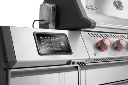 Napoleon Bbq PRO665VXRSIBNSS Prestige PRO 665 Elite with Smart Technology & Electric Smoker Box , Natural Gas, Stainless Steel