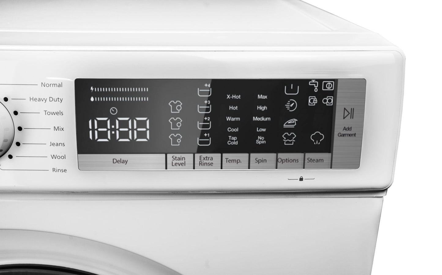 DWM022D3WDB Danby 24" Stackable Front Load Washer with Steam in White