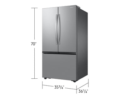 Samsung RF32CG5D00SR Bespoke AI 3-Door French Door Mega Capacity  Auto Ice Maker  32 cu. ft.