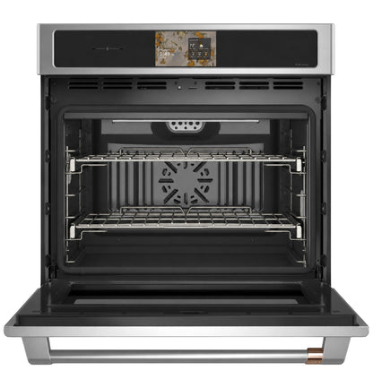 Cafe CTS90DP2ZS1 CAF(EBACK)™ Professional Series 30" Smart Built-In Convection Single Wall Oven