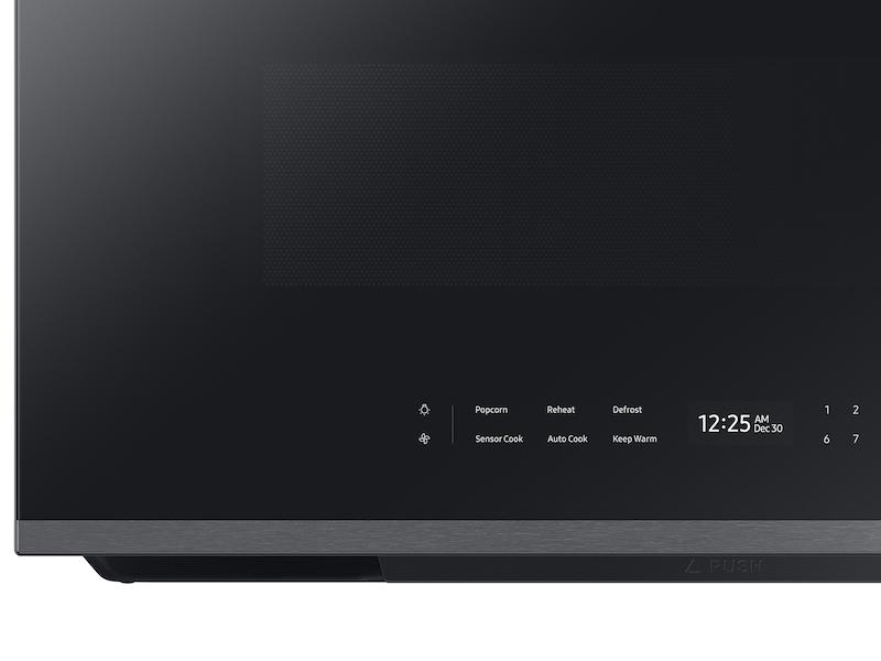 Samsung ME21DG6700SR Bespoke 2.1 cu. ft. Over-the-Range Microwave with Auto Dimming Glass Touch Controls in Fingerprint Resistant Stainless Steel