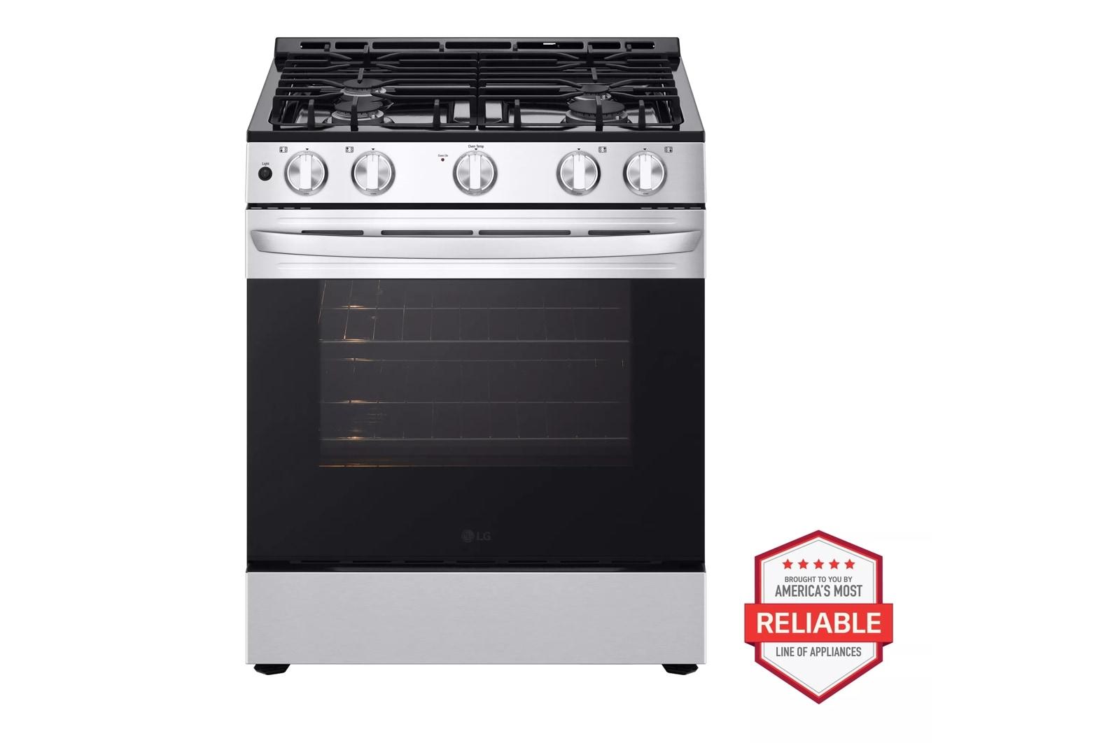 Lg LSGL5830S 5.8 cu. ft. Gas Slide-in Range with EasyClean®