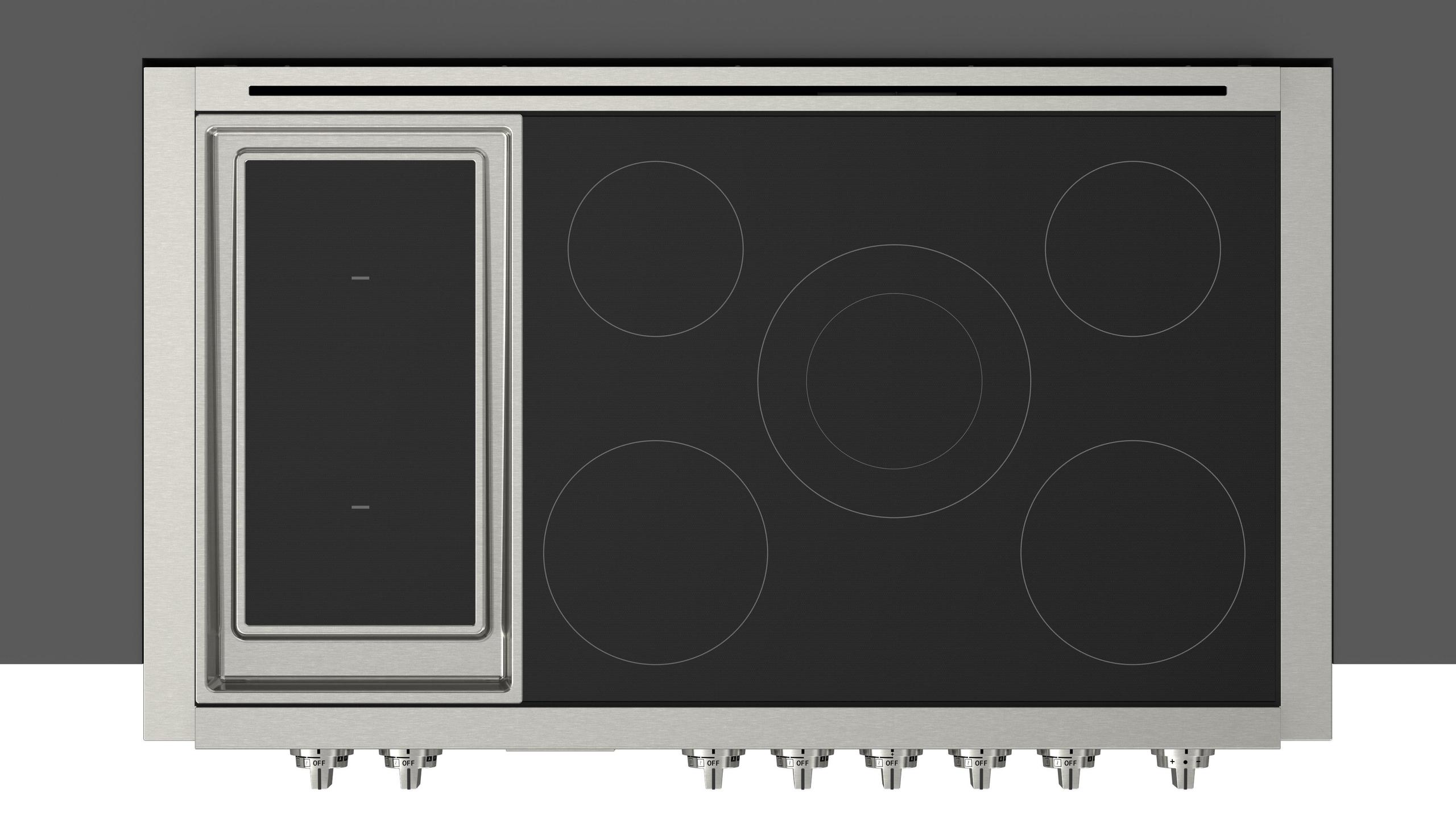 SOFIA 48" PRO INDUCTION RANGETOP WITH GRIDDLE