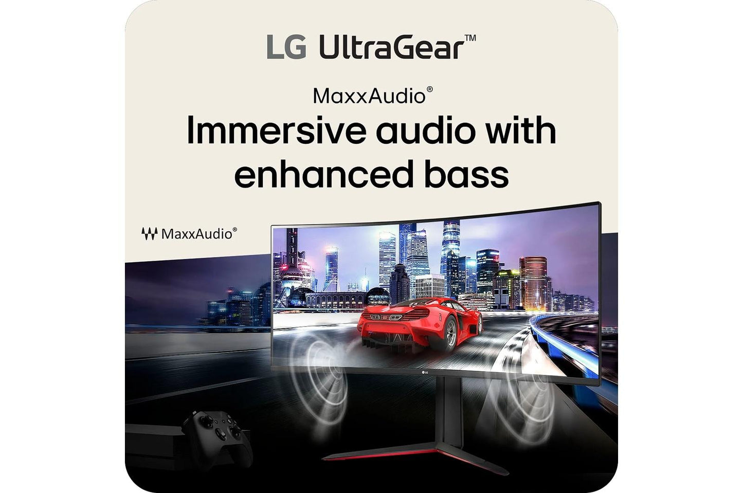 Lg 34GP63AB 34 Inch Curved UltraGear™ QHD 1440P HDR 10 160Hz Monitor with Tilt/Height Adjustable Stand