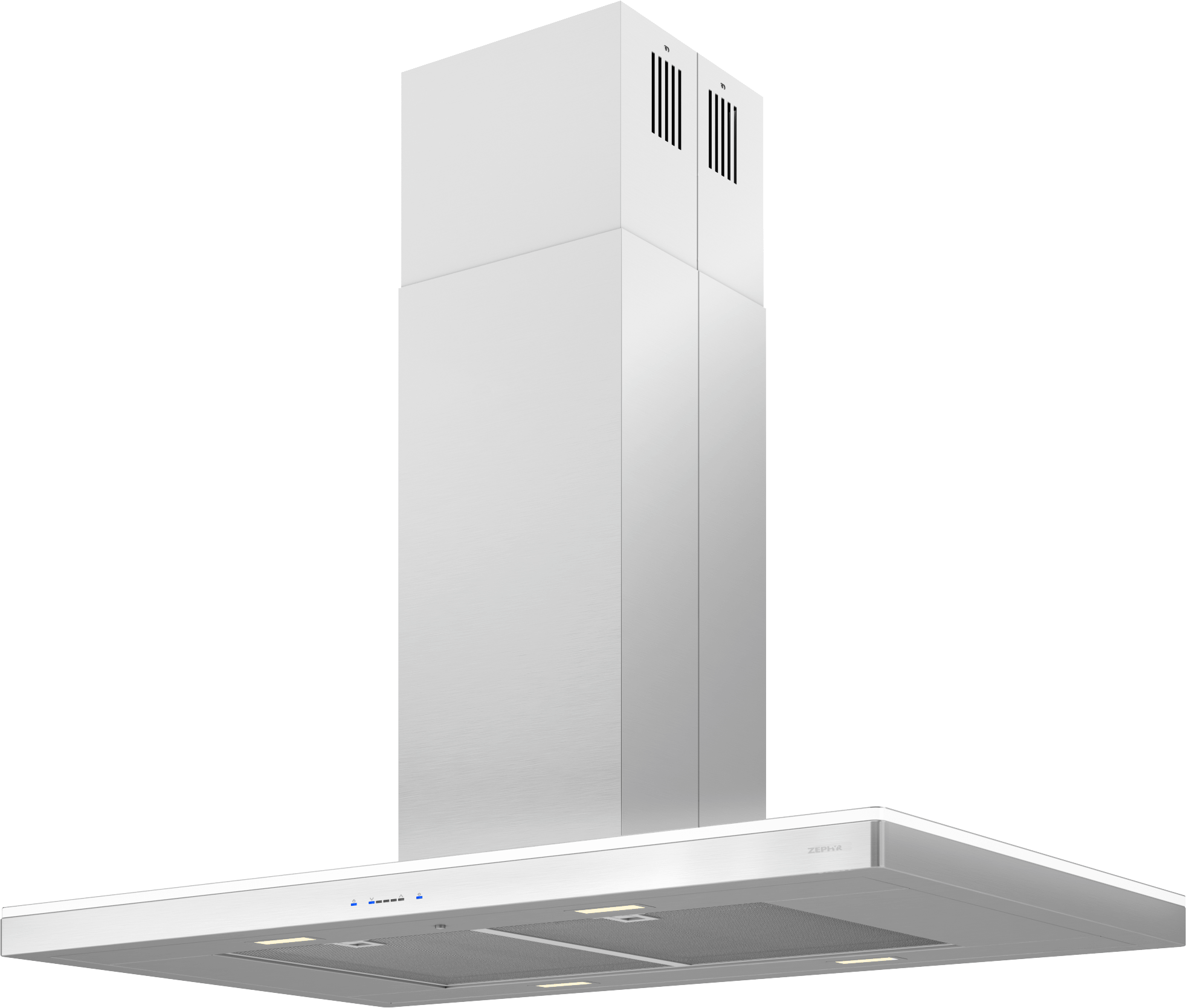 Zephyr ZLCE42CS Luce Island, 42in, SS, LED, 600 CFM w/ACT