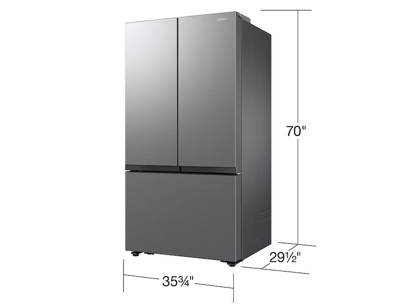Samsung RF27CG5010S9AA 27 cu. ft. Counter Depth Mega Capacity 3-Door French Door Refrigerator with Dual Auto Ice Maker in a Stainless Look