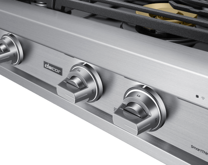Dacor DTT48T960GS 48" Rangetop, Silver Stainless, Natural Gas/Liquid Propane