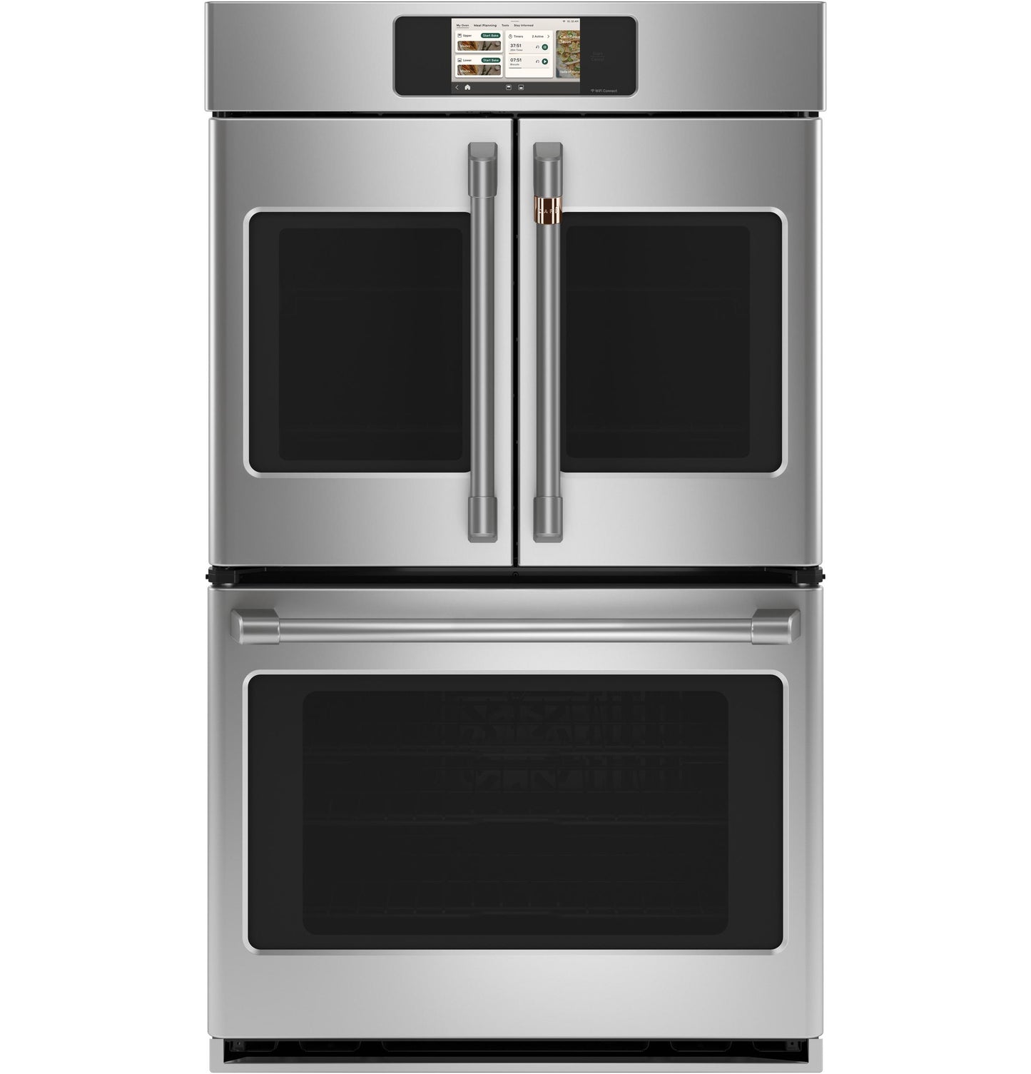 Cafe CTD90FP2ZS1 CAF(EBACK)™ Professional Series 30" Smart Built-In Convection French-Door Double Wall Oven