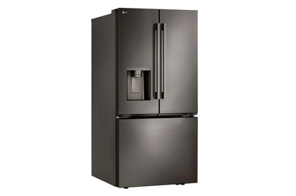 Lg LF25H6330D 25 cu. ft. 3-Door French Door Refrigerator with NEW Hybrid Handle Design and External Ice and Water Dispenser