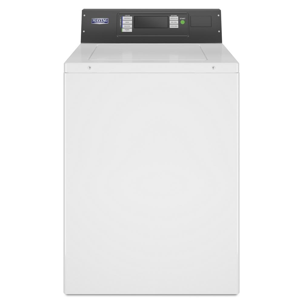 Maytag MAT20PRAWW Commercial Top-Load Washer, Card Reader Ready or Non-Vend