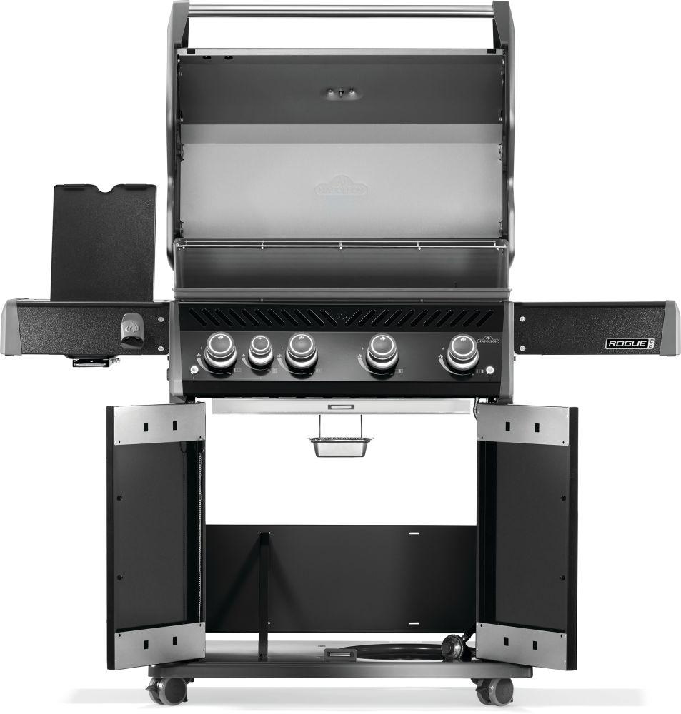 Napoleon Bbq RP525SIBNK2 Rogue PRO 525 SIB with Infrared Side Burner , Natural Gas, Black