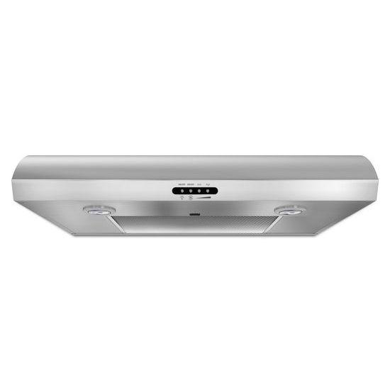 30" Range Hood with the FIT System - black