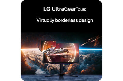 Lg 27GS93QEB 27 Inch UltraGear™ OLED QHD 1440P 240Hz 0.03ms HDR True Black 400 Gaming Monitor with G-Sync Compatible and FreeSync™ Premium Pro