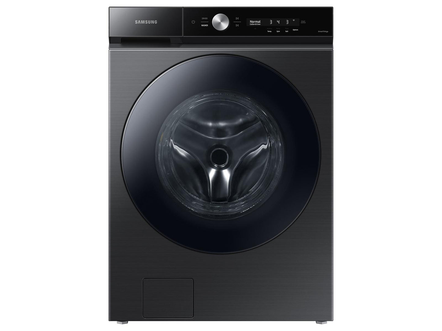 Samsung WF53BB8700AV Bespoke AI Front Load Washer Super Speed Wash  AI Smart Dial  5.3 cu.ft.