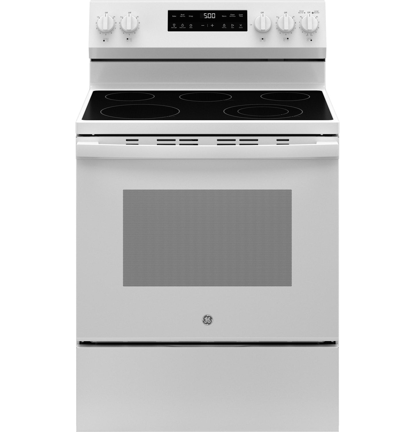 GRF500PVWW GE® ENERGY STAR® 30" Free-Standing Electric Range with Crisp Mode