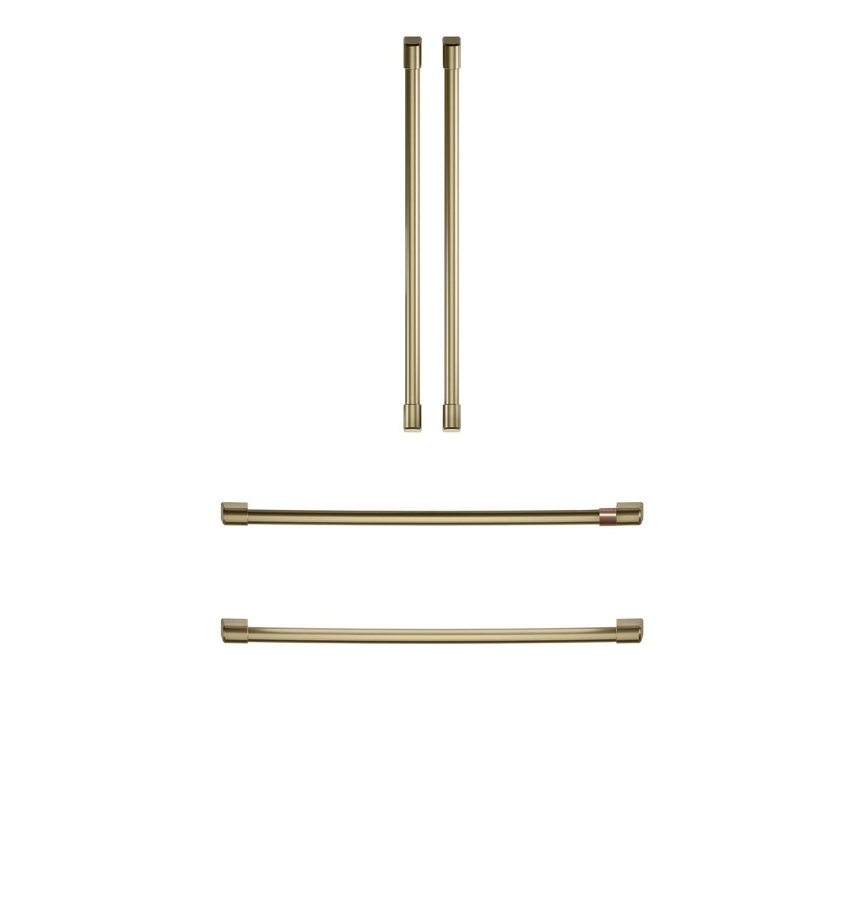 Caf(eback)™ Refrigeration Handle Kit - Brushed Brass