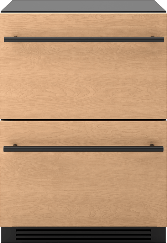 Zephyr PRRFD24C2AP Presrv Refrigerator Freezer Drawers, 24in, Panel Ready