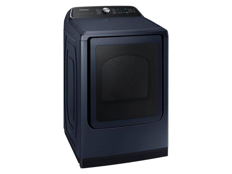 Samsung DVE54CG7150DA3 7.4 cu. ft. Smart Electric Dryer with Pet Care Dry and Steam Sanitize+ in Brushed Navy