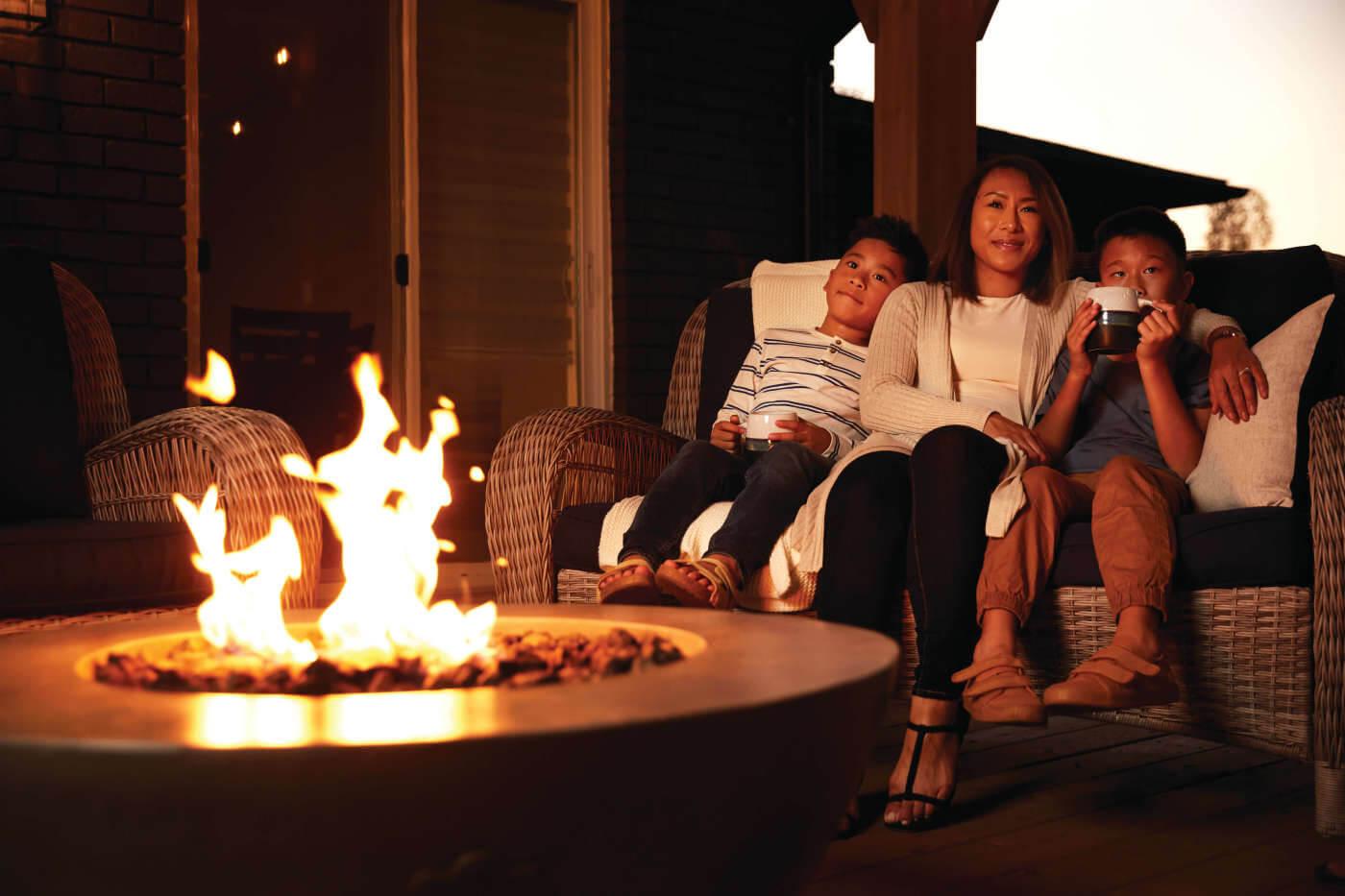 Napoleon Bbq GPFCCN36 Nexus 36 Patioflame Table Fire Table, Grey