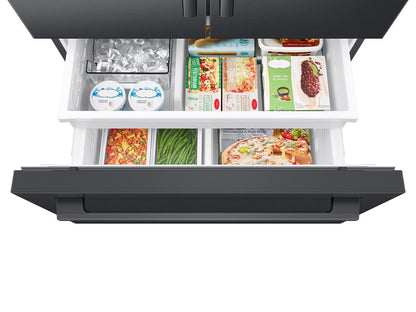Samsung RF70H30KEE Bespoke AI 3-Door French Door Zero Clearance Fit  In-Door Tall Dispenser  30 cu.ft.