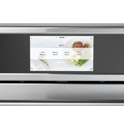 Cafe CSB923P4NW2 CAF(EBACK)™ 30" Smart Five in One Wall Oven with 240V Advantium® Technology