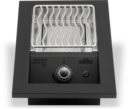 Napoleon Bbq BIB10IRPMK Built-in 700 Series Single Infrared Burner with Matte Black Cover , Propane, Matte/Matt Black