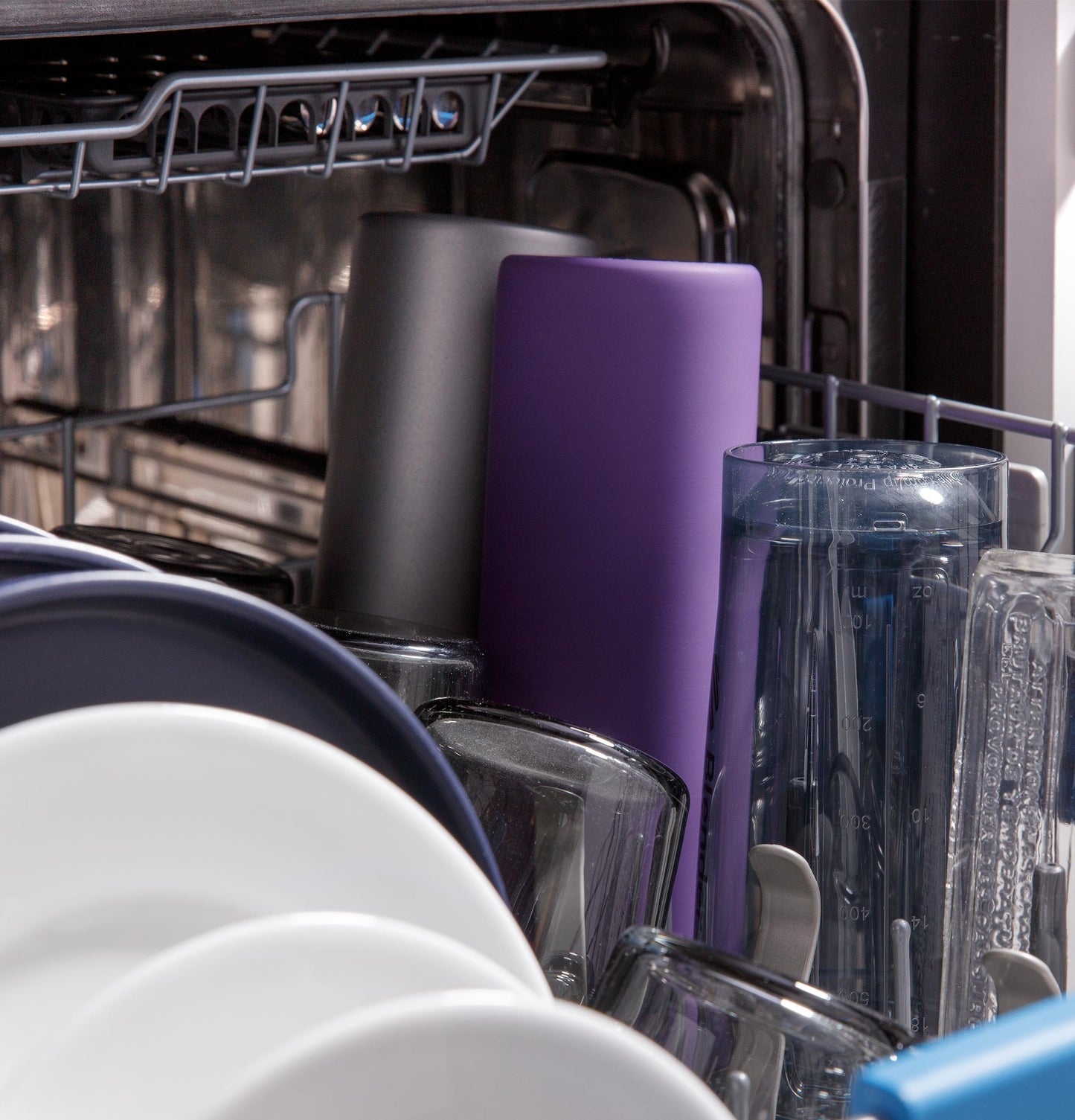 PDP715SYVFS GE Profile™ ENERGY STAR® Fingerprint Resistant Top Control Stainless Interior Dishwasher with Microban™ Antimicrobial Technology