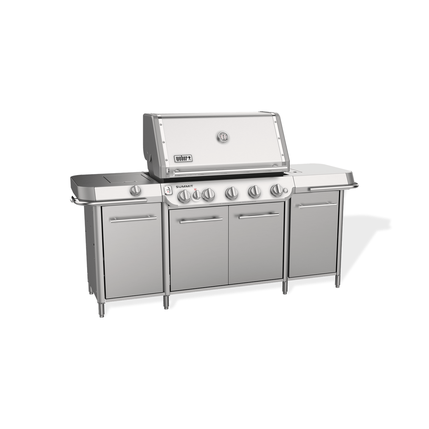 Weber 1500092 Summit® GC38 S Grill Center (Natural Gas) - Stainless Steel