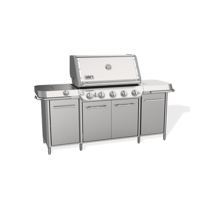 Weber 1500092 Summit® GC38 S Grill Center (Natural Gas) - Stainless Steel
