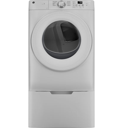 GFD35GSSYWW GE® ENERGY STAR® 7.8 cu. ft. Capacity Smart Front Load Gas Dryer