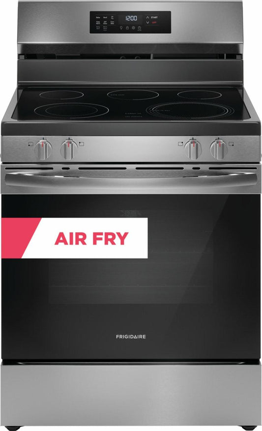 Frigidaire FCRE3083AS 30" Electric Range with Air Fry