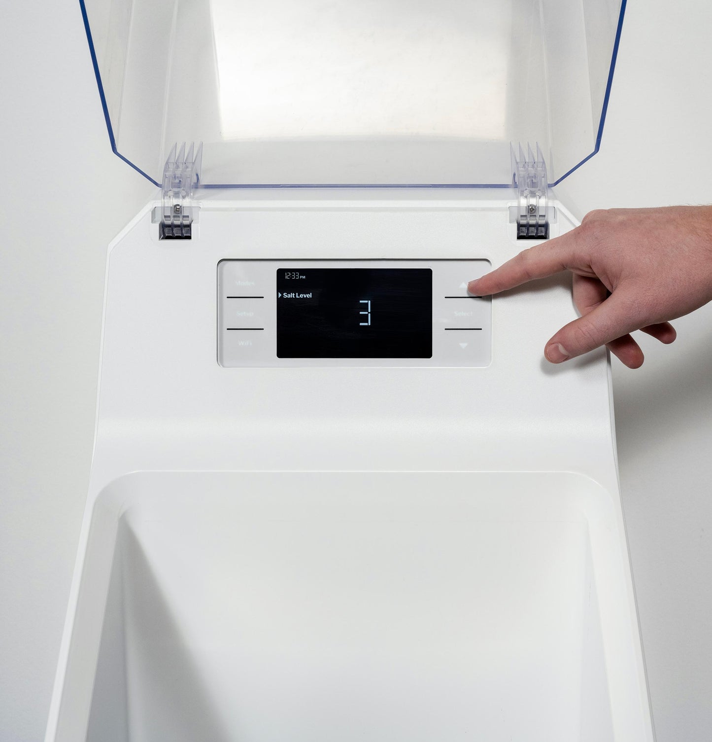 GXSH45W GE® Smart Water Softener 45,000 Grain Capacity