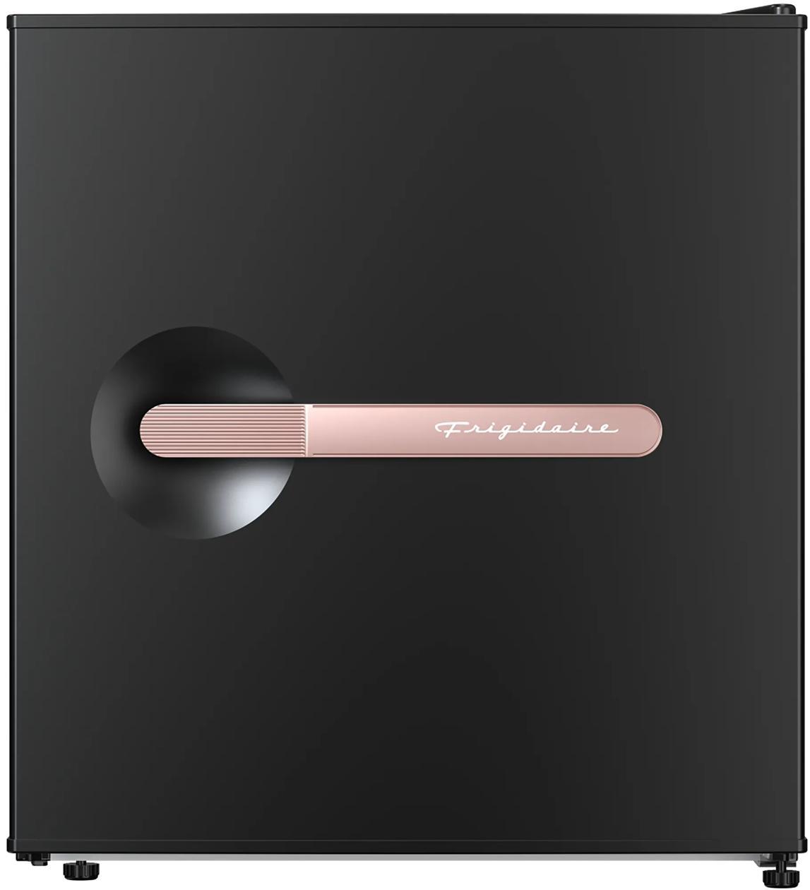 Frigidaire EFR197BLACK 1.6 Cu. Ft. Retro Compact Refrigerator with Built-In Side Bottle Opener - Black