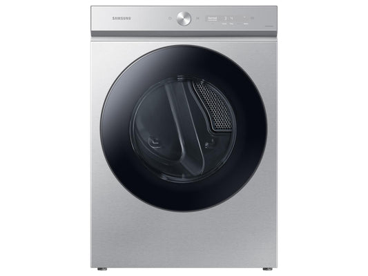 Samsung DVE53BB8700T Bespoke 7.6 cu. ft. Ultra Capacity Electric Dryer with Super Speed Dry and AI Smart Dial in Silver Steel
