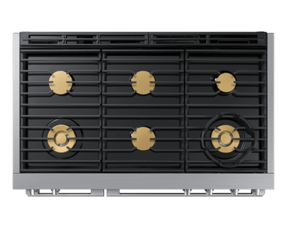Dacor DOP48T960DSDA 48" Dual-Fuel Steam Range, Silver Stainless, Natural Gas/Liquid Propane