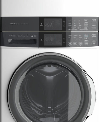 Electrolux ELTG7600AW Laundry Tower Single Unit Front Load 4.5 Cu. Ft. Washer & 8 Cu. Ft. Gas Dryer