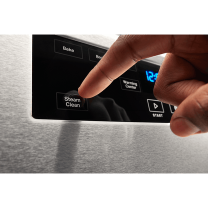 Maytag MER4800PZ 30-inch Wide Electric Range with Steam Clean - 5.3 cu. ft.
