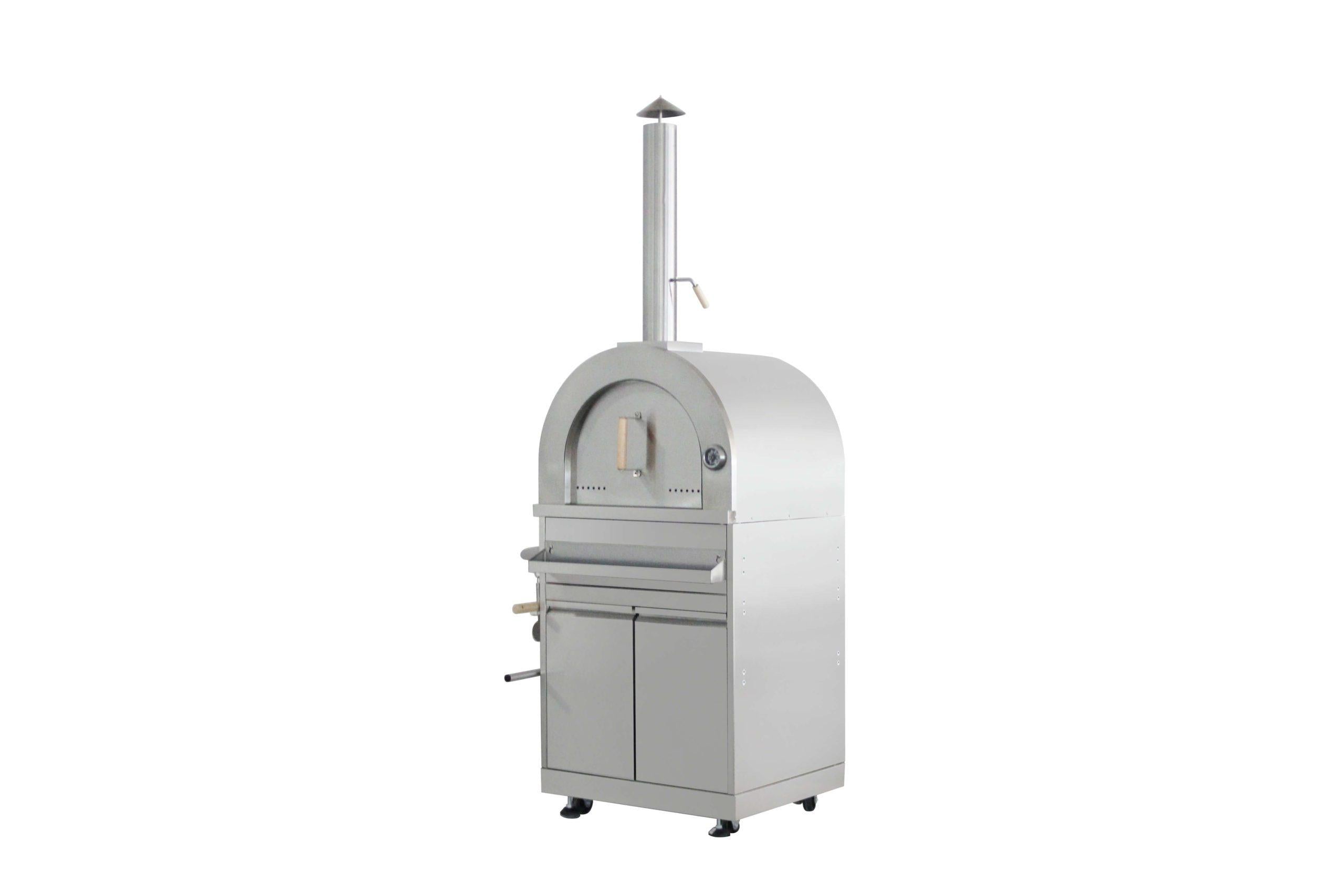 Thor Kitchen Outdoor Kitchen Pizza Oven and Cabinet In Stainless Steel