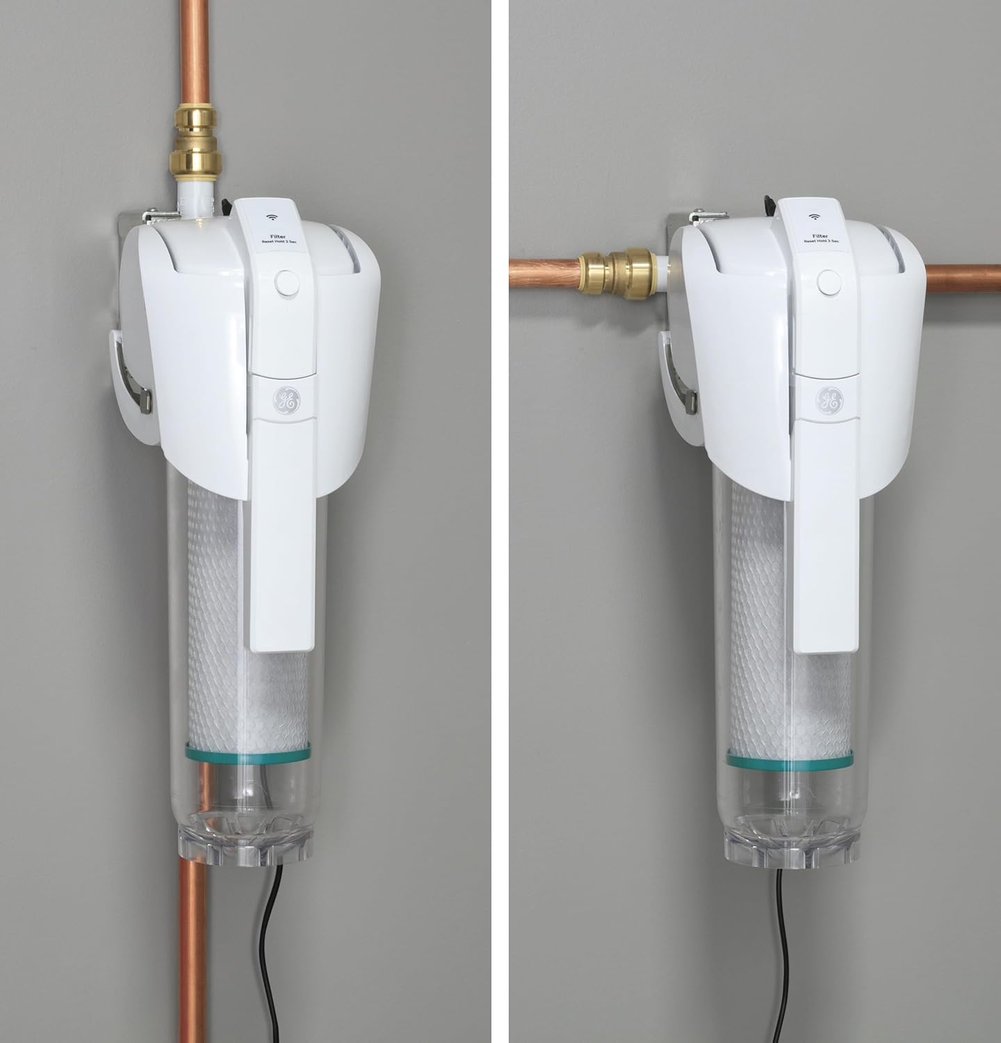 GXWH70M GE® Smart Whole House Leak Detection & Water Filtration System