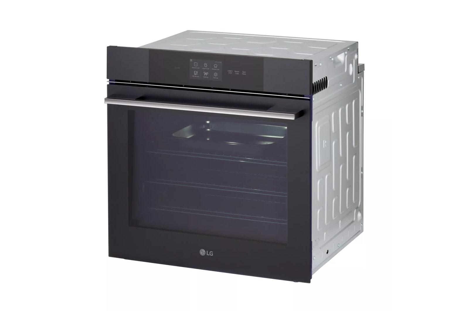 Lg WSED3067M 3.0 cu. ft. Smart Compact Wall Oven with Instaview®, True Convection, Air Fry and Steam Baking