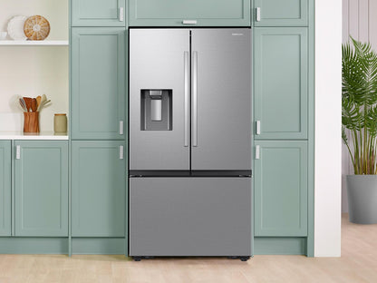 Samsung RF27CG5B30SR Bespoke AI 3-Door French Door Mega Capacity  External Water & Ice Dispenser  26 cu. ft.