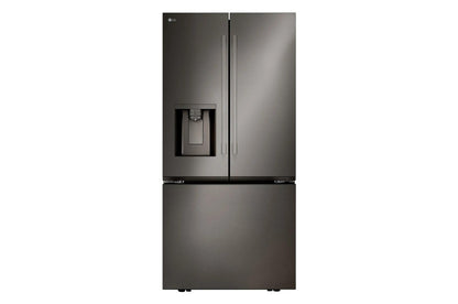 Lg LF25H6330D 25 cu. ft. 3-Door French Door Refrigerator with NEW Hybrid Handle Design and External Ice and Water Dispenser