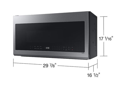 Samsung ME21DG6300SR 2.1 cu. ft. Over-the-Range Microwave with Wi-Fi in Fingerprint Resistant Stainless Steel
